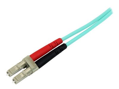 Startech : 2M 10 GB AQUA MULTIMODE 50/125 LSZH FIBER PATCH cable LC - SC