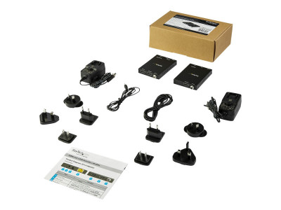 Startech : HDMI OVER CAT6 EXTENDER kit 4K 60HZ - 165FT (50M)