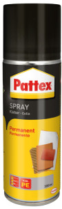 Pattex Colle en spray, permanent, bombe 200 ml