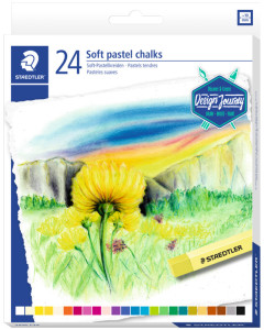 STAEDTLER Pastel tendre Design Journey, étui en carton de 48