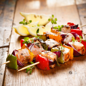 Franz Mensch brochettes  NATURE Star, en bois, 200 mm