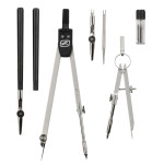 cercles herlitz boîte 7 pièces, noir