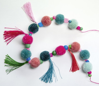 folia Pompon  en laine 