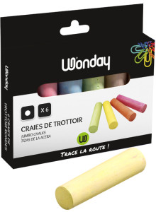 Wonday Craie de trottoir 