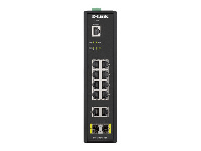 D-Link : 12-PORT L2 INDUSTRIAL SWITCH SMART MANAGED GIGABIT POE gr