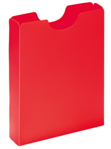Pagna Heftbox DIN A4, portrait, PP, rouge