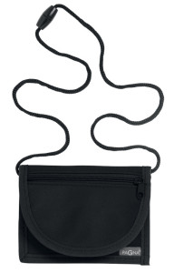 Pochette de cou Pagna, nylon, noir