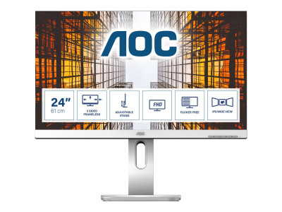 AOC : 24IN LED 1920X1080 16:9 4MS X24P1GR 1000:1 HDMI VGA DVI
