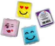 Coureurs malaxés gomme gomme à effacer Smiley, dans l'affichage de 18er Coureurs malaxés gomme gomme à effacer Smiley, dans l'affichage de 18er