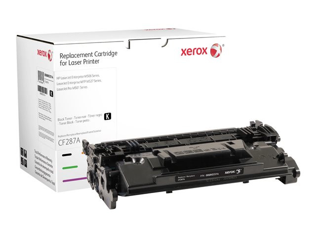 Xerox Black cartouche toner équivalent à HP 87A - CF287A - 9000 pages