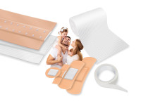 première zone de plâtre d'aide Lifemed, 64 pièces première zone de plâtre d'aide Lifemed, 64 pièces