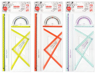 herlitz Geometrie-Set my.pen, 4-teilig, farbig sortiert herlitz Geometrie-Set my.pen, 4-teilig, farbig sortiert