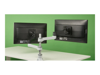 R-Go Tools R-Go Zepher 4 C2, Bras double écran circulaire fixation bureau