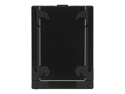 R-Go Tools R-Go Riser Duo, Support pour tablette et ordinateur portable, réglable, noir