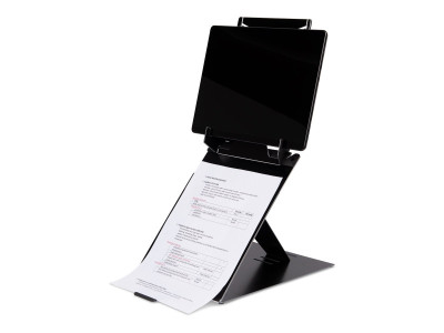 R-Go Tools R-Go Riser Duo, Support pour tablette et ordinateur portable, réglable, noir