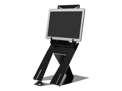 R-Go Tools R-Go Riser Duo, Support pour tablette et ordinateur portable, réglable, noir