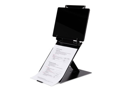 R-Go Tools R-Go Riser Duo, Support pour tablette et ordinateur portable, réglable, noir