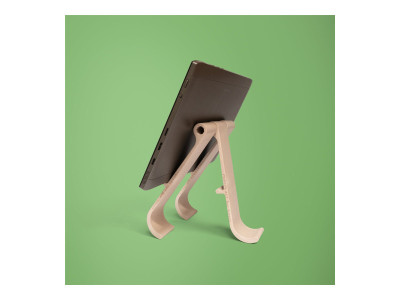 R-Go Tools R-Go Treepod Bio-based Support pour ordinateur portable et tablette, blanc