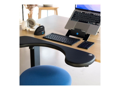 R-Go Tools : R-GO ERGONOMIC ARMREST BRACKET et CLAMP/BLACK