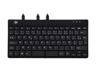 R-Go Tools R-Go Split Break Clavier Ergonomique, AZERTY (FR), noir, filaire