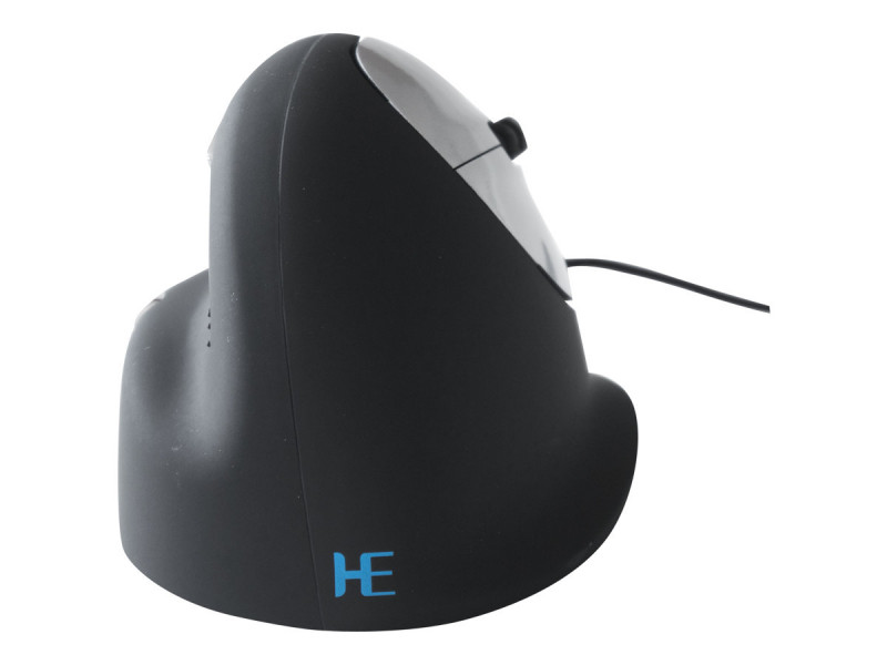 R-Go Tools HE Mouse R-Go , Souris ergonomique, Moyen (Longueur de