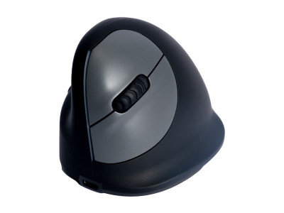 R-Go Tools R-Go HE Mouse, Souris ergonomique gaucher sans fil Moyen