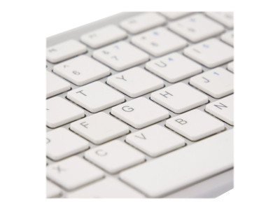 R-Go Tools : R-GO COMPACT KEYBOARD ES LAYOUT AZERTY WHT WIRED sp