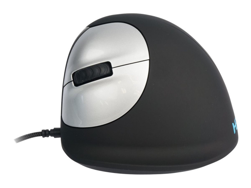 R-Go HE Souris ergonomique verticale filaire gaucher modèle moyen