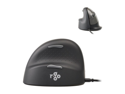R-Go Souris ergonomique HE Break filaire pour gauchers