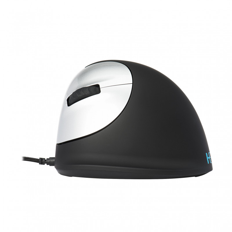 R-Go Tools HE Mouse R-Go , Souris ergonomique, Grand (Longueur de la main  au-dessus 185mm), Gaucher, filaire