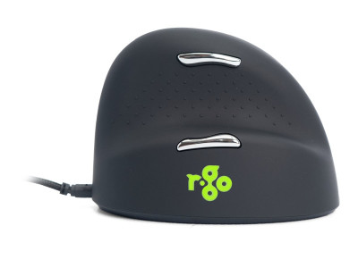 R-Go Tools R-Go HE Mouse, Souris ergonomique droitier filaire Grand