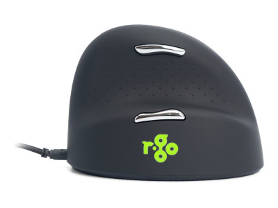 R-Go Tools R-Go HE Mouse, Souris ergonomique droitier filaire Grand