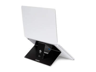 R-Go Tools R-Go Riser Attachable Support pour ordinateur portable réglable, noir