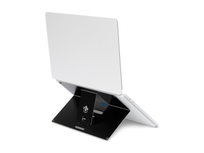 R-Go Tools R-Go Riser Attachable Support pour ordinateur portable réglable, noir