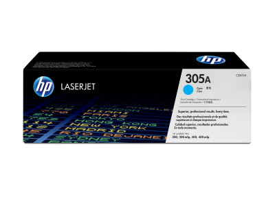 HP : cartouche toner 305A CYAN LaserJet