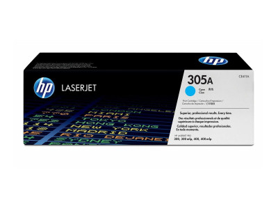HP : cartouche toner 305A CYAN LaserJet