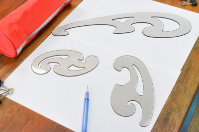 Wonday Pistolet à dessin, 3 pièces, transparent gris fumé