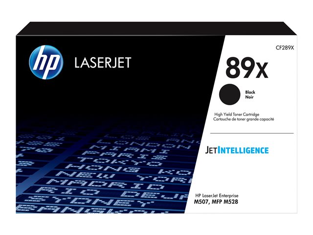 HP 89X Toner Noir Haute capacité 10000 pages