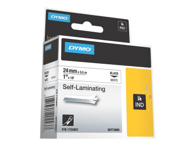 Dymo : RPRO VNYL 24MMX5.5M WHI B1