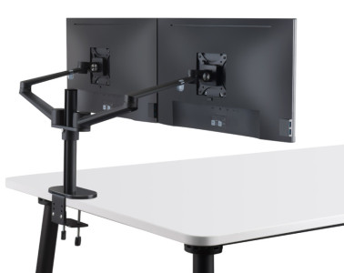 ALBA TFT / LCD Moniteur MHARMFD N, 2 fois, noir