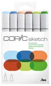 Copic Sketch Marker, 6er Set 