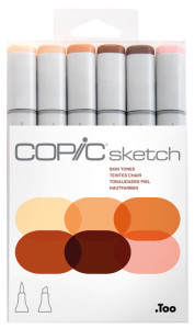 Copic Sketch Marker, 6er Set 