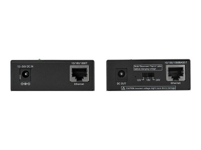 Startech : POE INJECTOR et SPLITTER kit 60WPOE OVR 100M 10/100/1000MBPS
