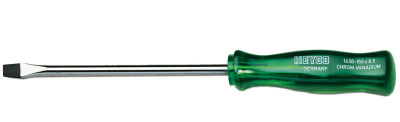 fente de tournevis HEYCO 1,2 x 6,5 x 125 mm, vert