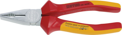 Pince universelle VDE HEYCO, longueur 180 mm, rouge / jaune