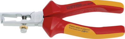 HEYCO Pince à dénuder VDE, longueur: 160 mm, rouge/jaune