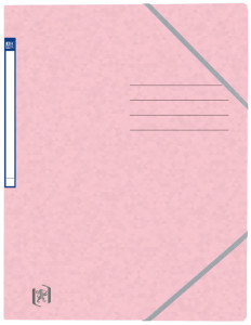Oxford Eckspannermappe Top + Fichier, A4, bleu clair