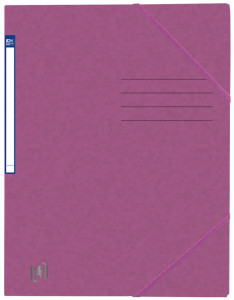 Oxford Eckspannermappe Top + Fichier, A4, bleu clair