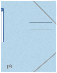 Oxford Eckspannermappe Top + Fichier, A4, bleu clair