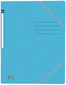 Oxford Eckspannermappe Top + Fichier, A4, bleu clair